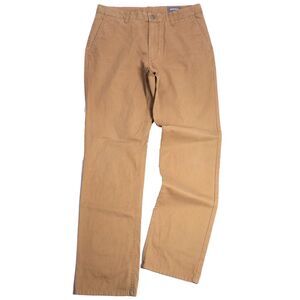 Bonobos Pants Mens 34x32 Khaki Brown Slim Straight Chino City Business Preppy